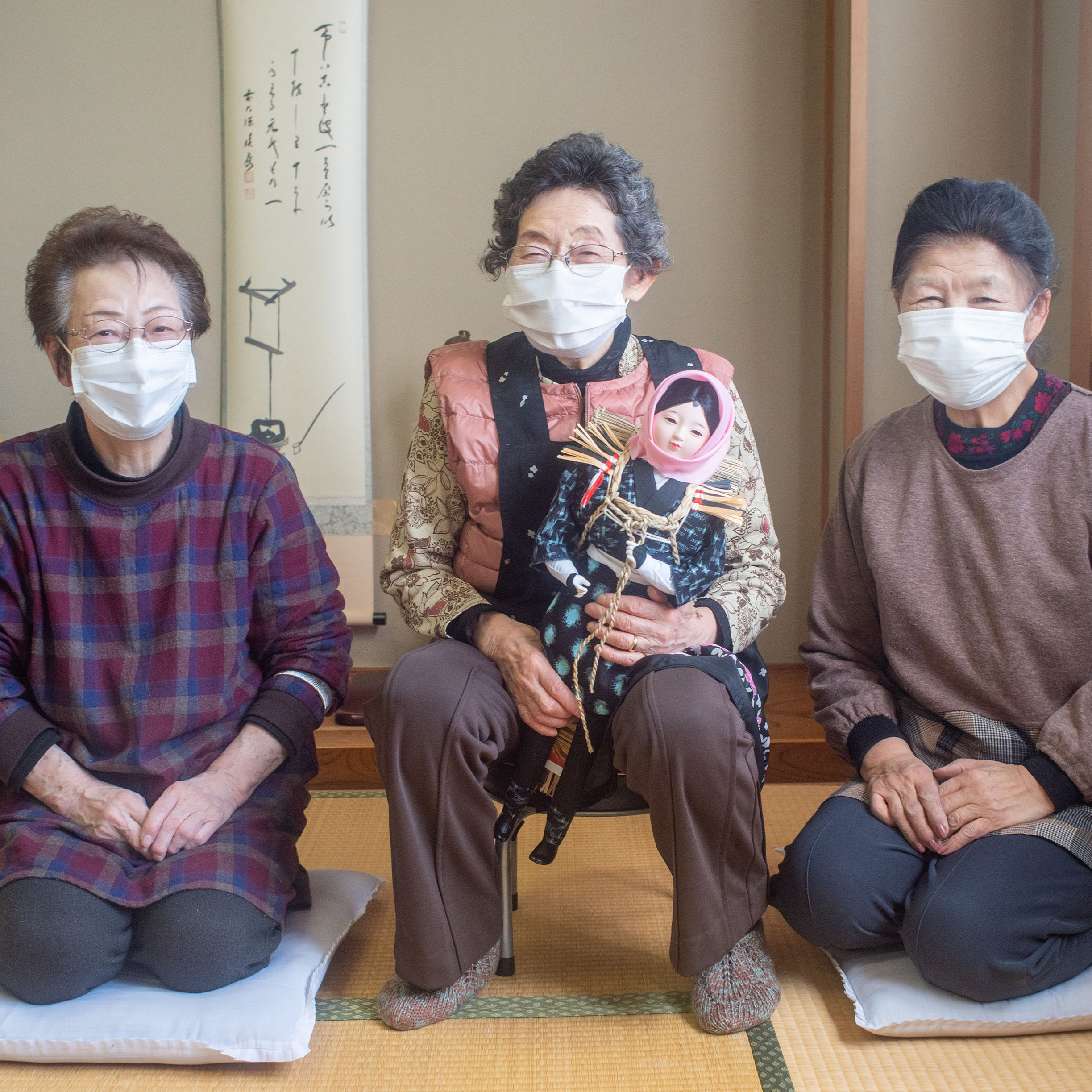 前山　貞子さん（西目屋村商工会目屋人形制作部会）